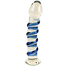 Babeland Official Store, BLND-2715 Icicles Swirl Dildo, babeland.com